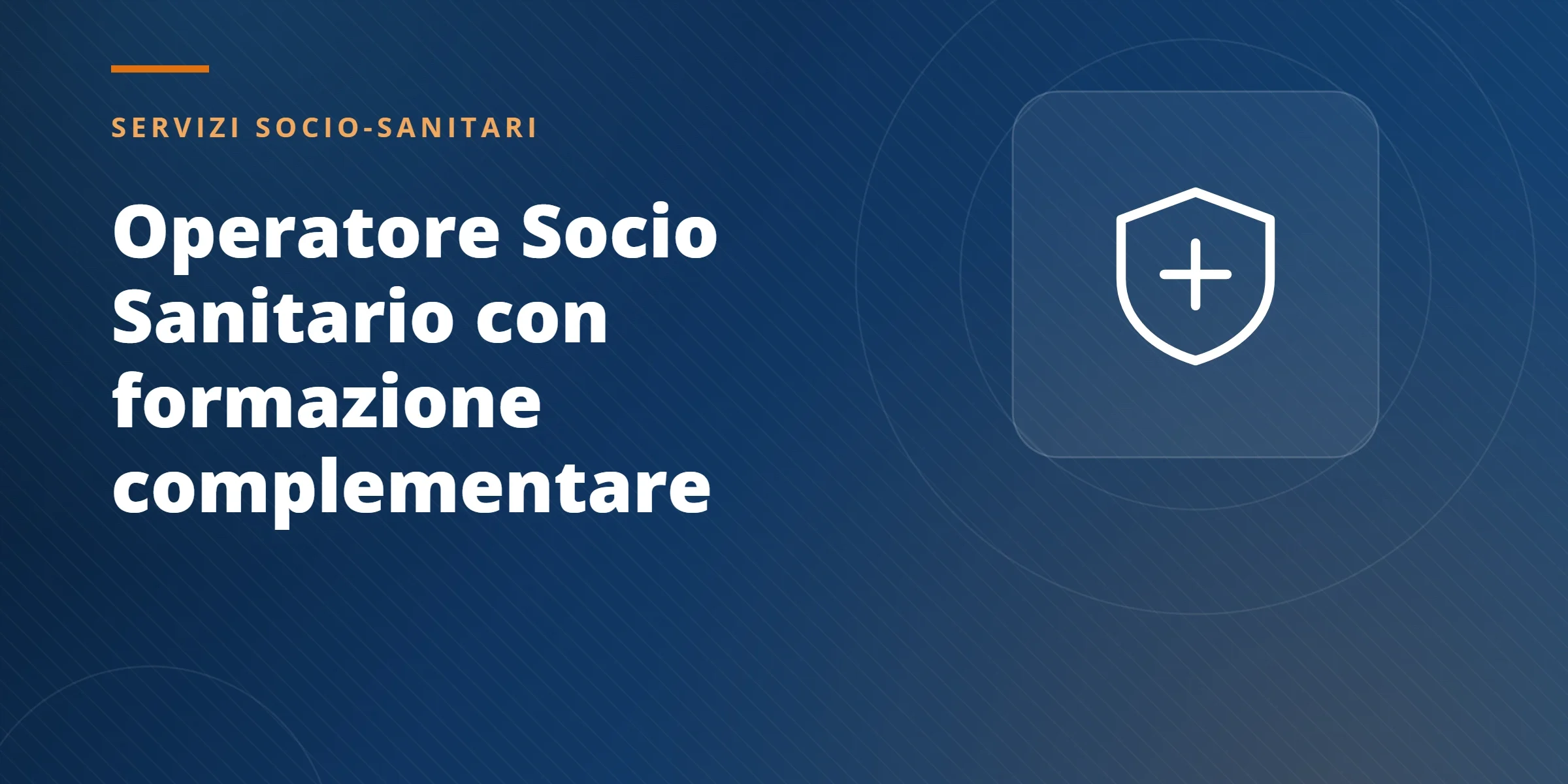 Corso per Operatore Socio Sanitario con formazione complementare — GIADA ONLUS Corso per Operatore Socio Sanitario con formazione complementare — GIADA ONLUS