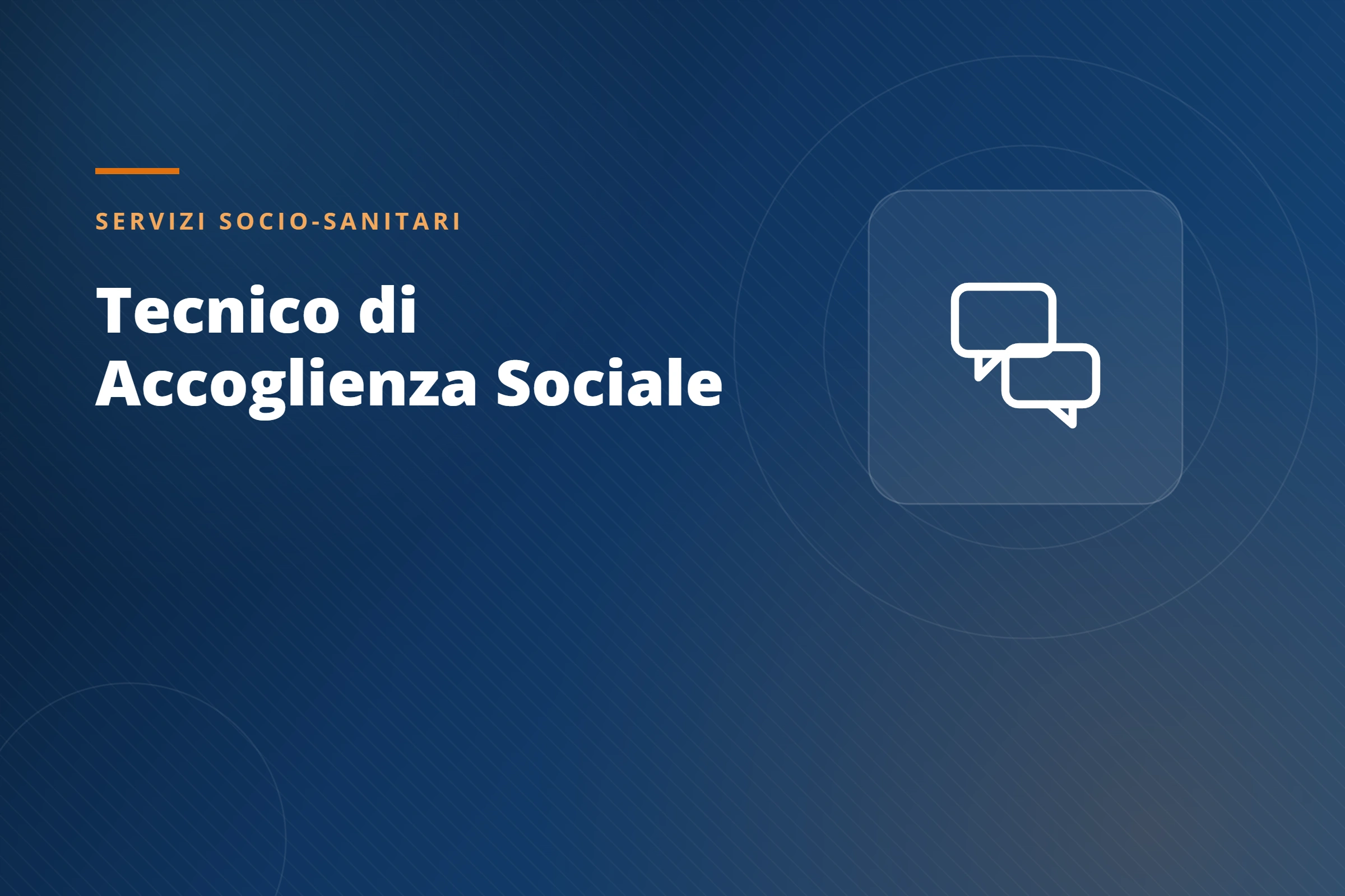 Corso Tecnico di accoglienza sociale &ndash; Giada Onlus
